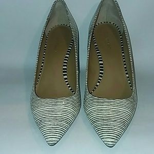 White with black stripes s 7.5 Calvin Klein Gayle